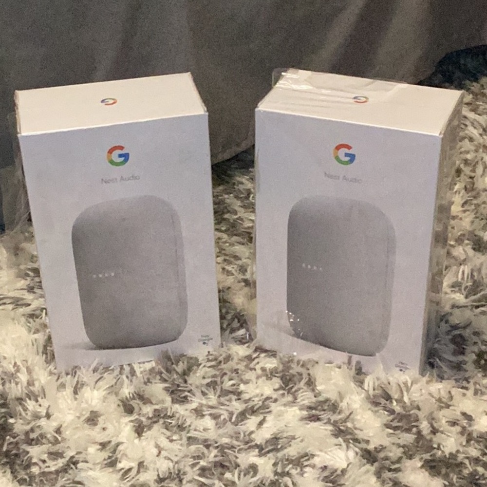 Google Nest Audio (Chalk) - Picture 4 of 5